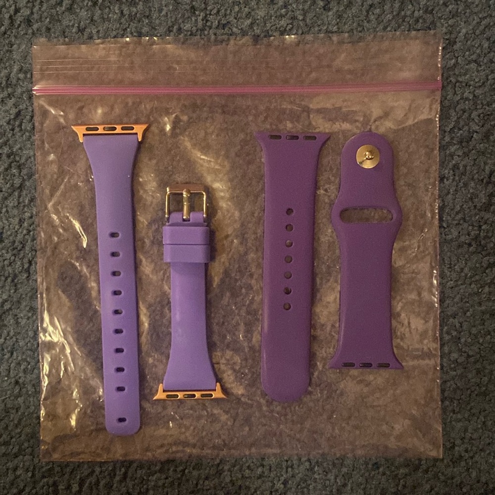 Purple! Apple Watch wristbands